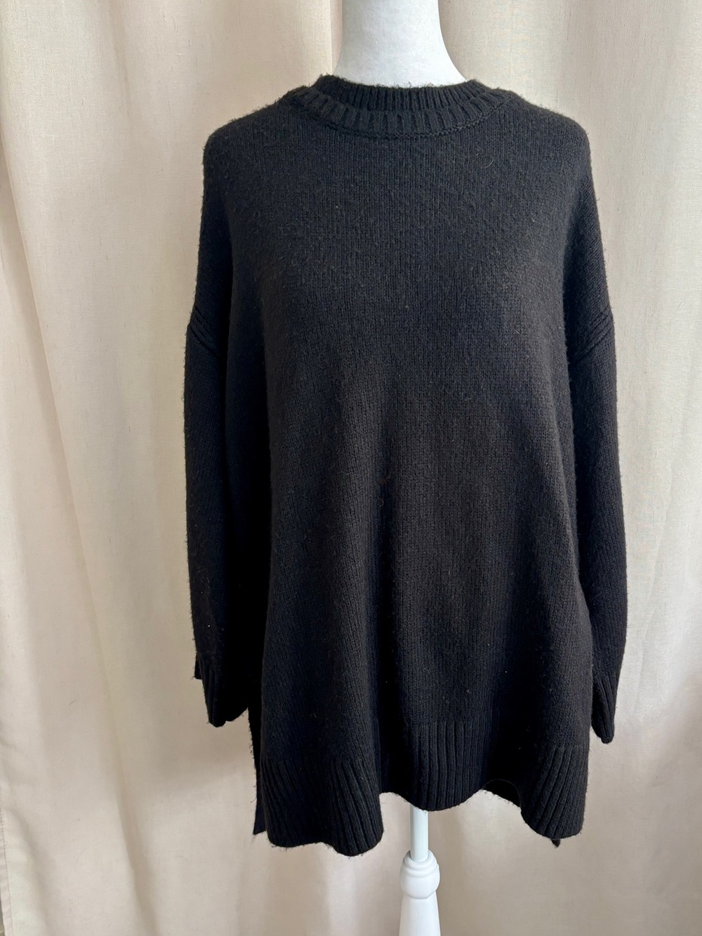 Kaffe Oversized Knit Sweater — Size XL